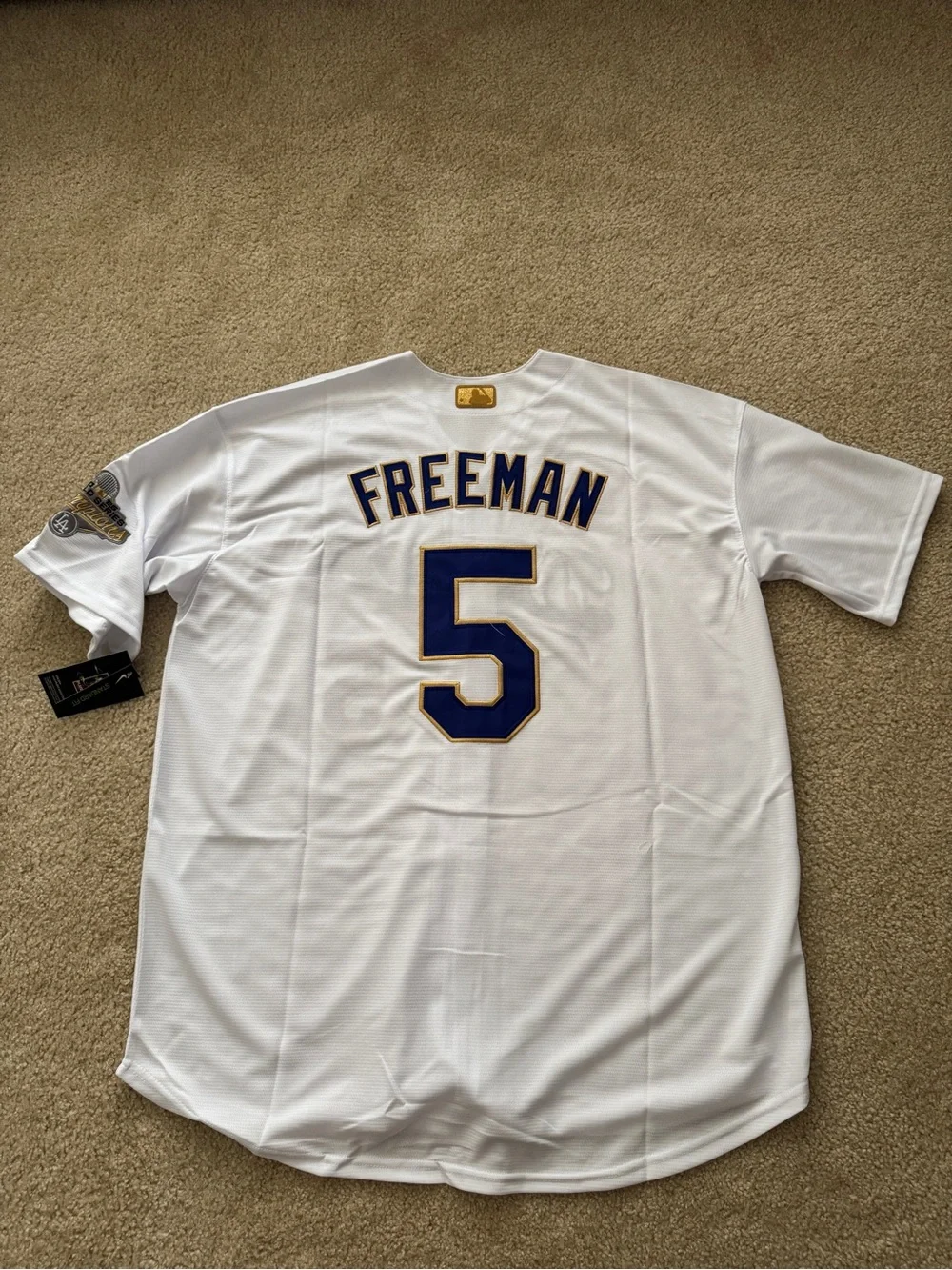 Freddie Freeman Dodgers Opening Day Jersey #5 - New Nike, Size XXXL